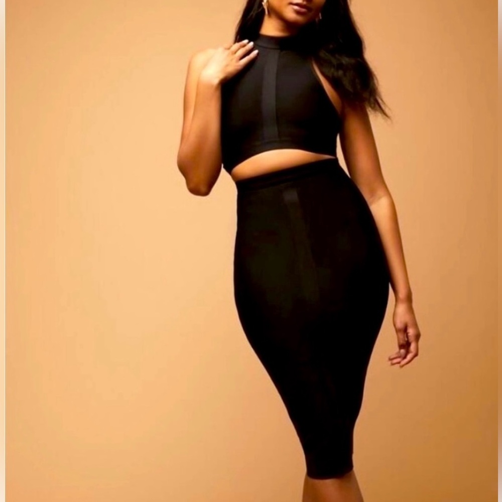 Herve leger x forever 21 collab midi dress size large